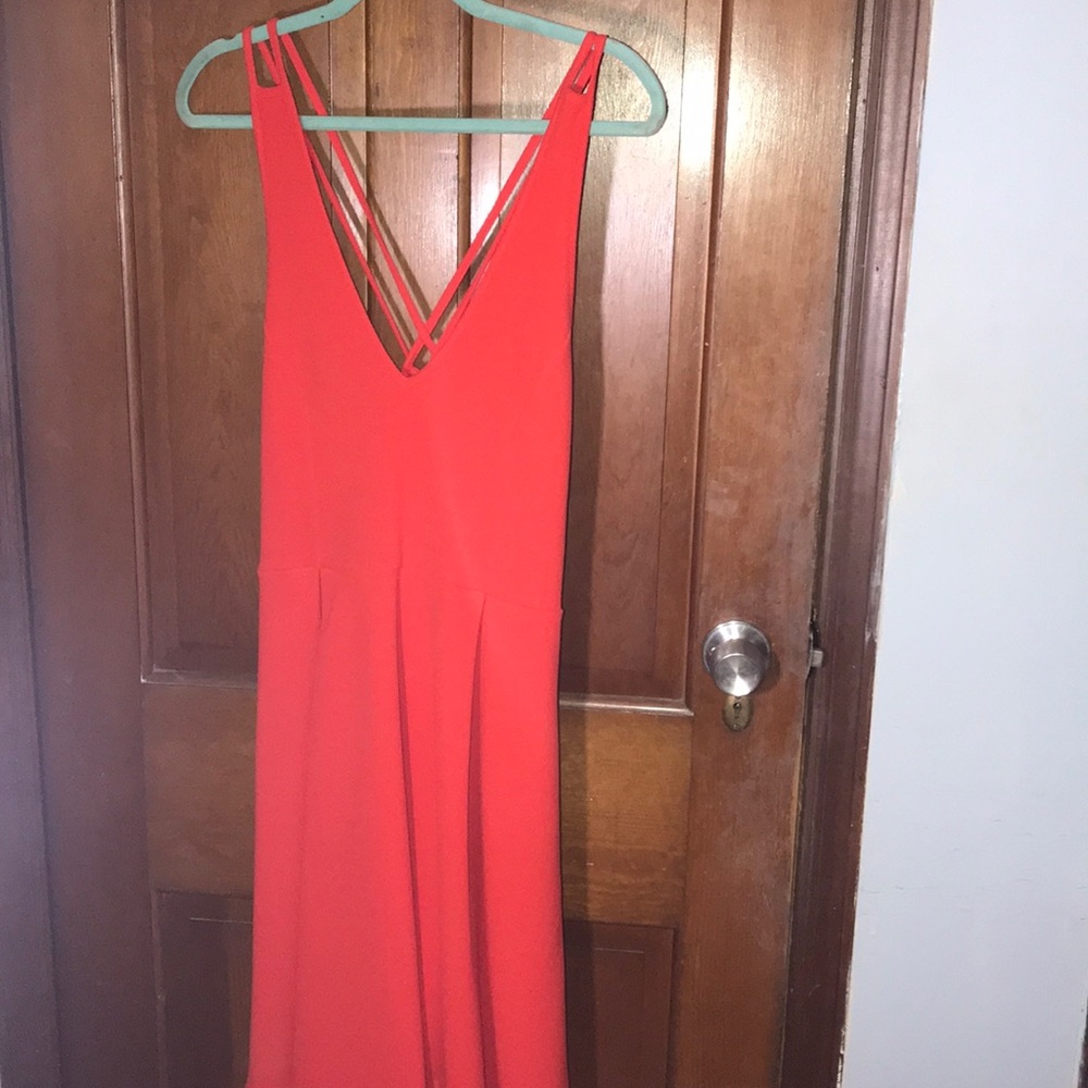 Red Forever 21 dress